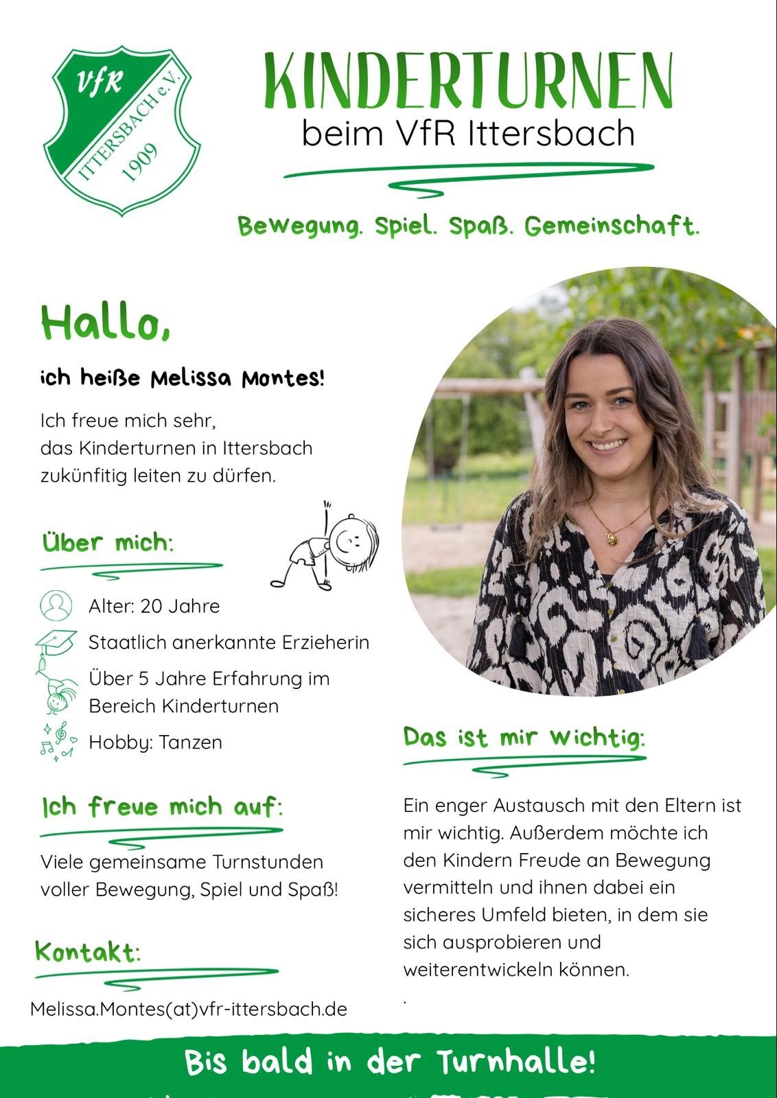 Neustart beim Kinderturnen des VfR Ittersbach